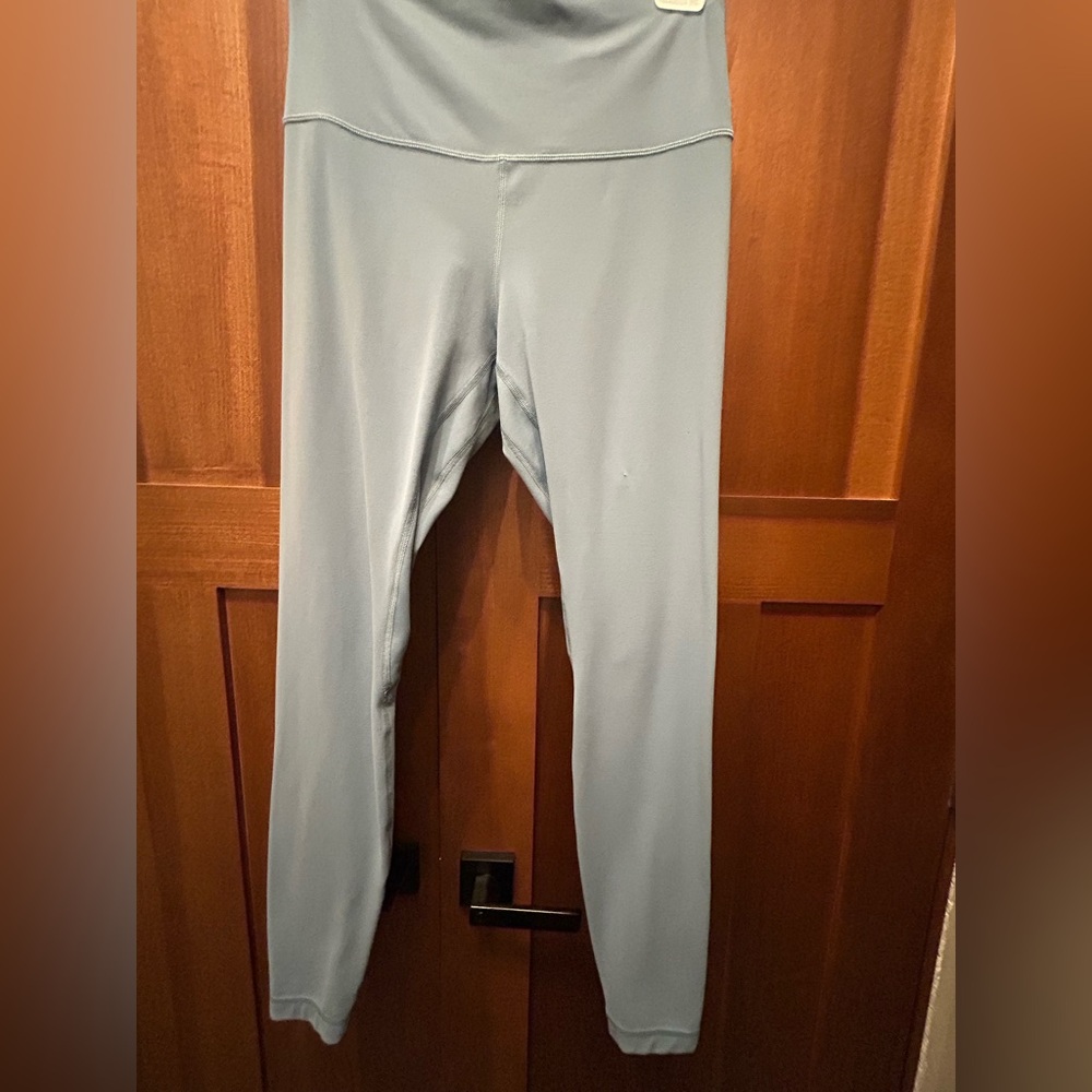 Lululemon light blue leggings size 8